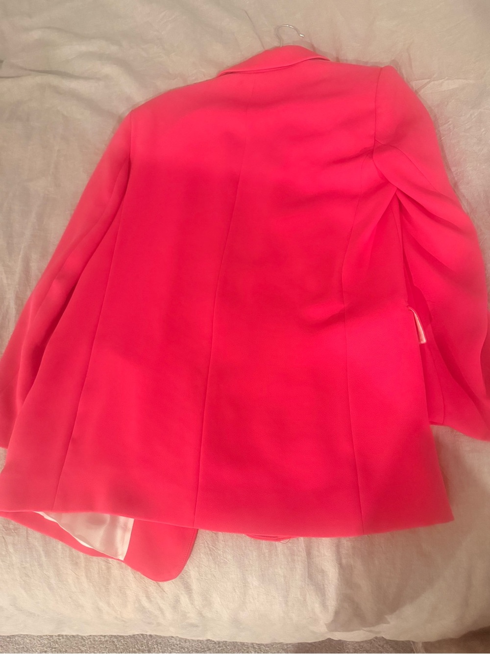 Zara Hot Pink Tailored Blazer